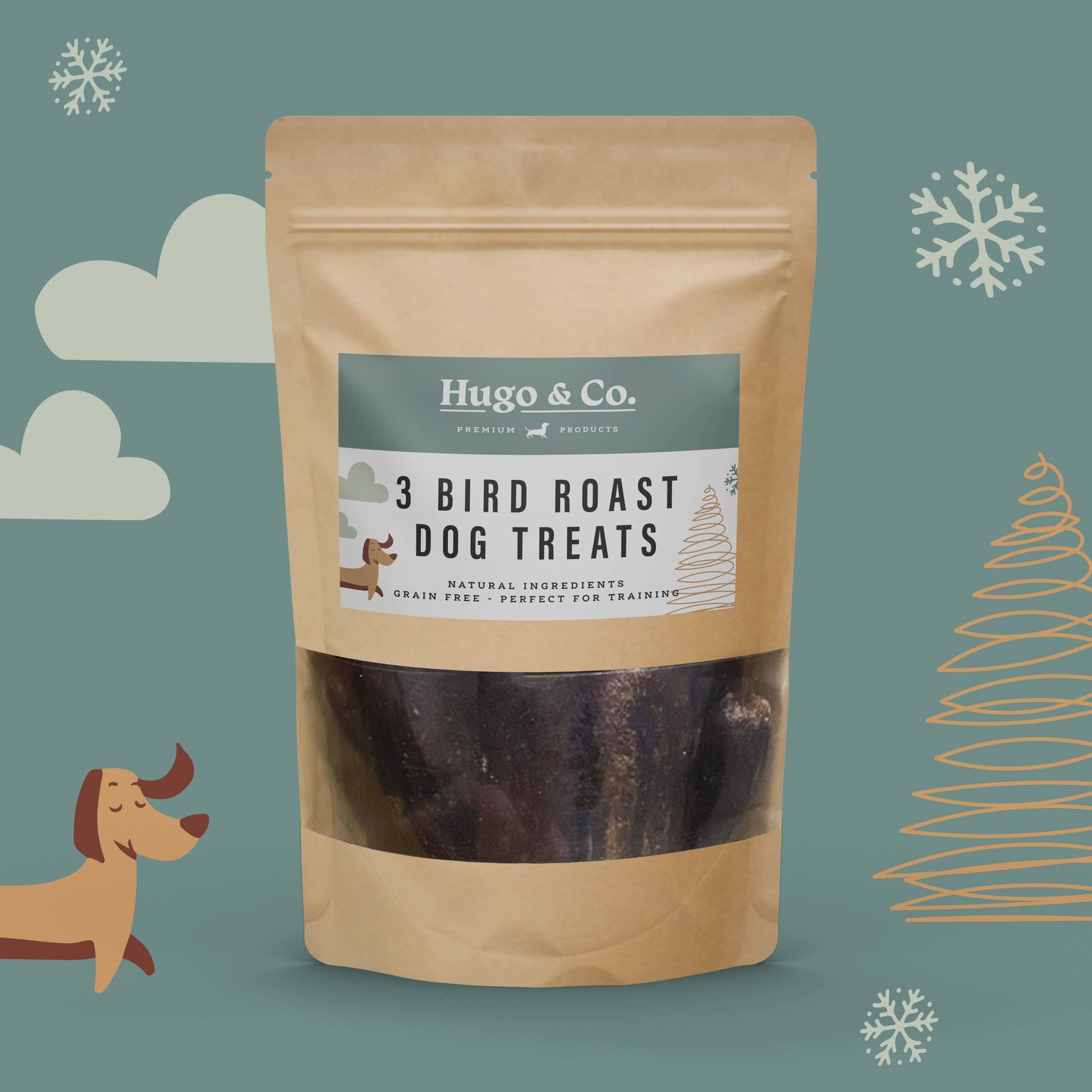 Christmas 3 Bird Roast Dog Treats