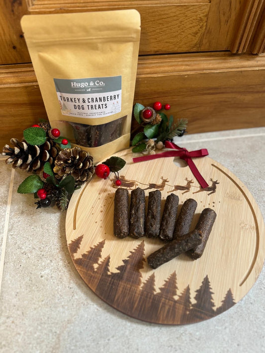 Christmas Turkey & Cranberry Dog Treats