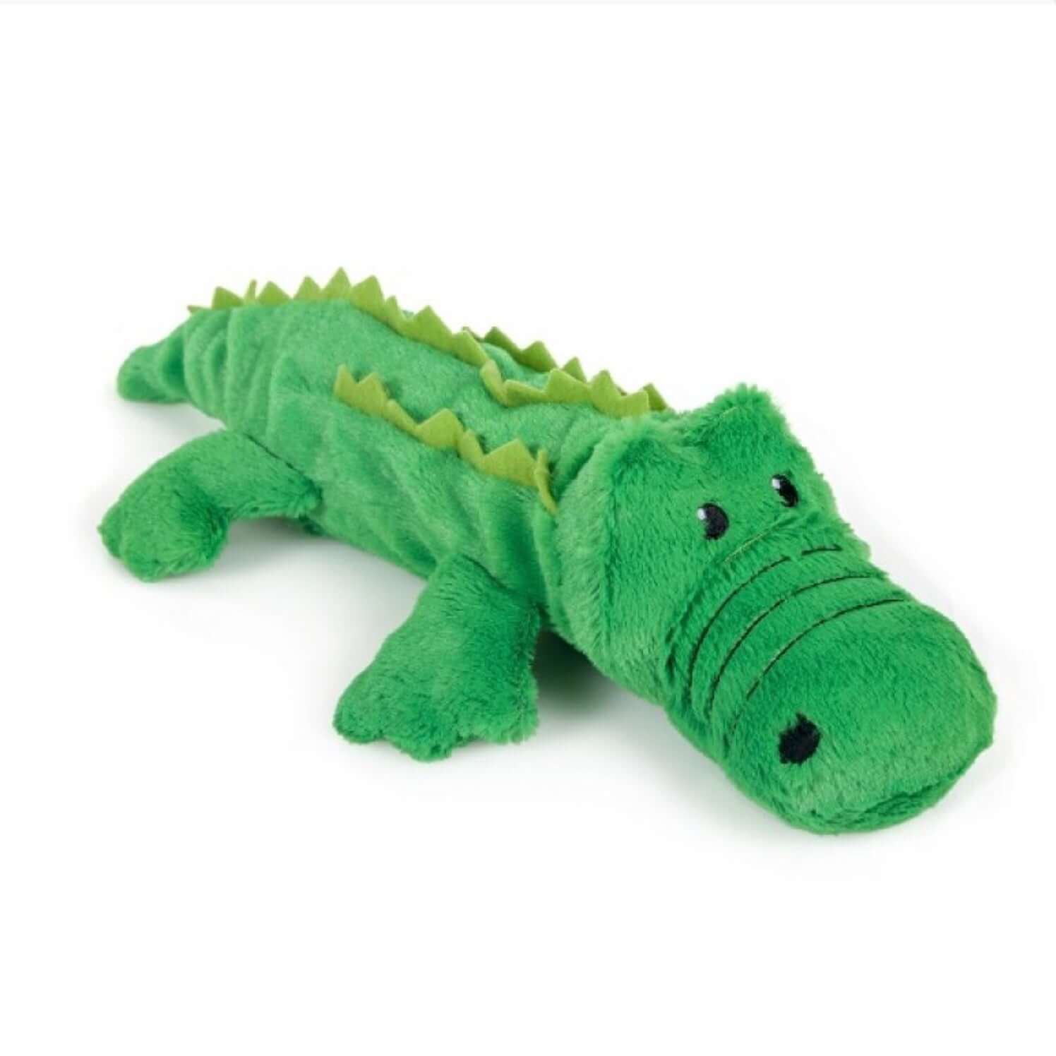 Image of Petface plush dog toy - Carolos the crocodile with squeaker