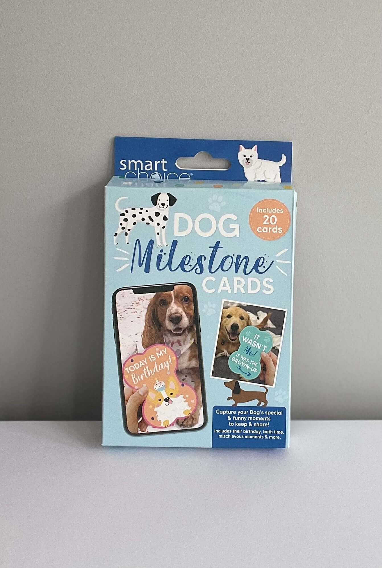 Puppy Milestone Pack of Cards